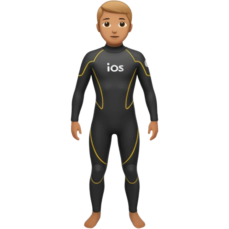 diver full body
 emoji