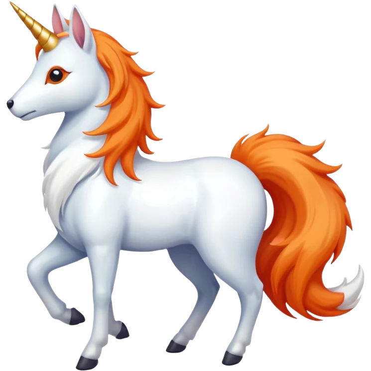 unicorn fox hybrid emoji