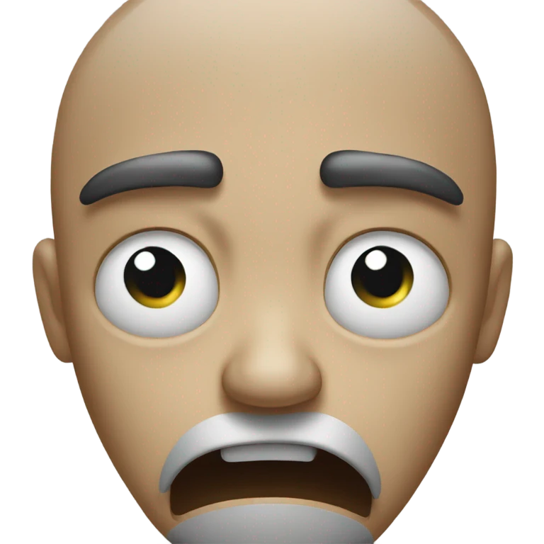 Angry face crying  emoji