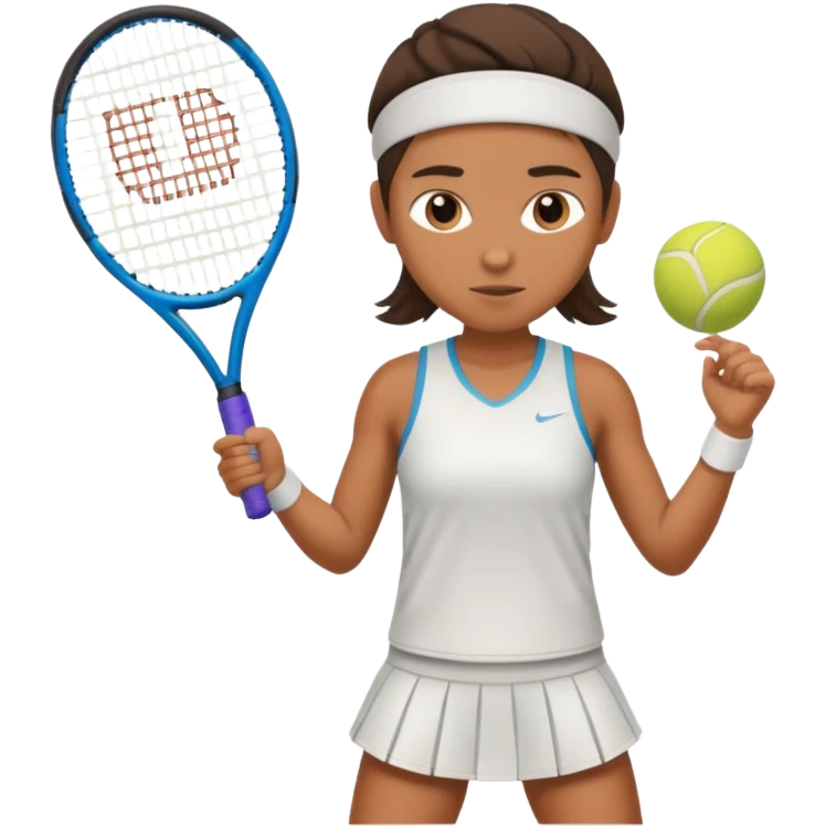 tennis player emoji