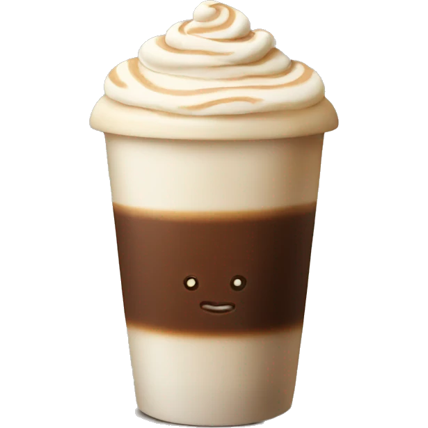 chocolate latte emoji