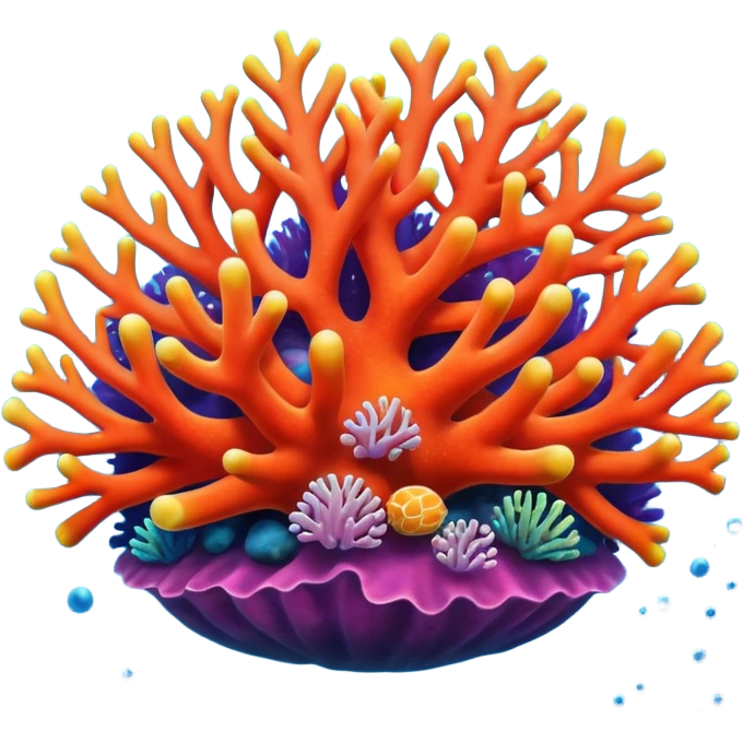 Coral emoji