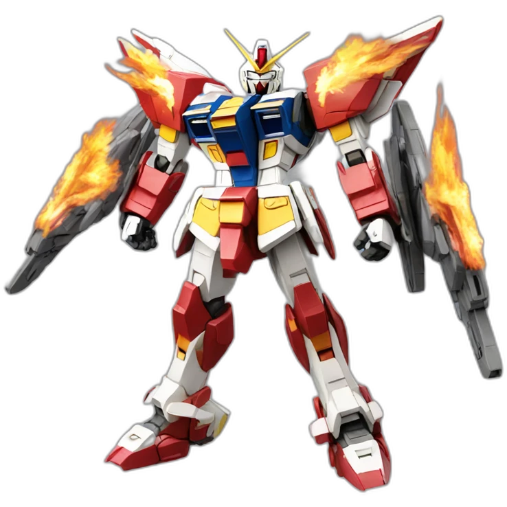burning-gundam emoji