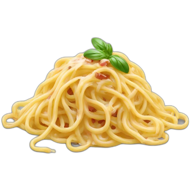 Spaghetti carbonara  emoji