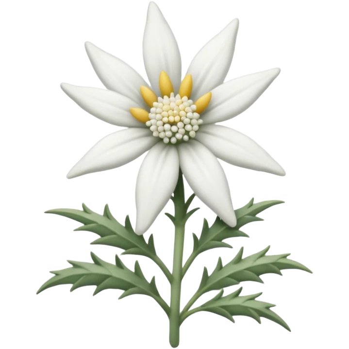 edelweiss realista emoji