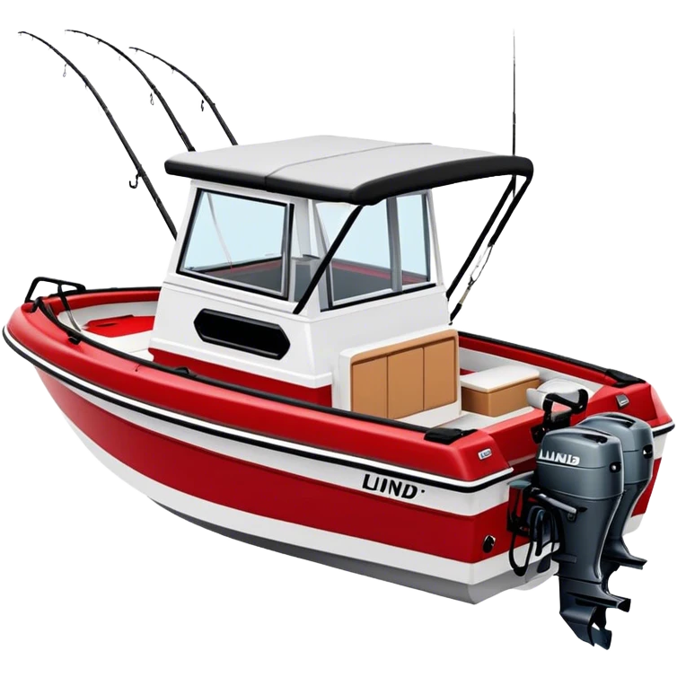 Fishing Boat - Lund 1775 Crossover XS (Model Year: 2022) (Iconic colour: Red with black trim) emoji
