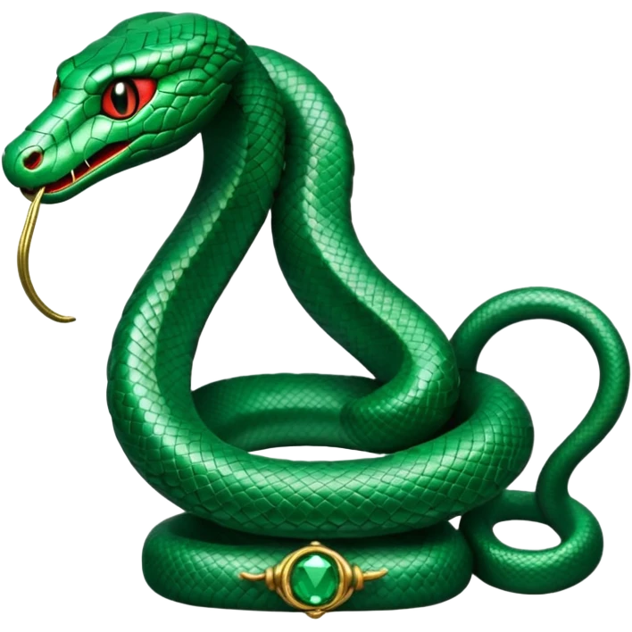 Enfermagem uma lamparina com uma cobra em volta  emoji