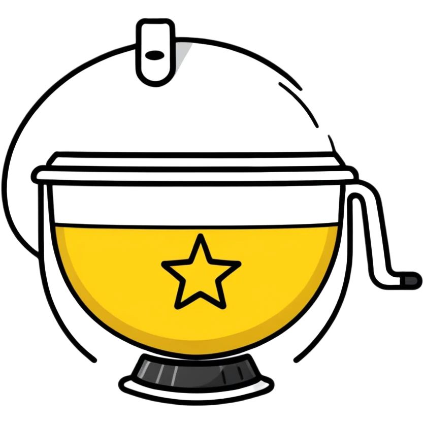 sieve with a star symbolizing kalburüstü emoji