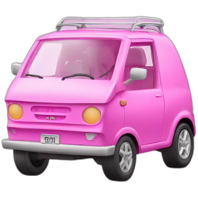 Barbie car emoji