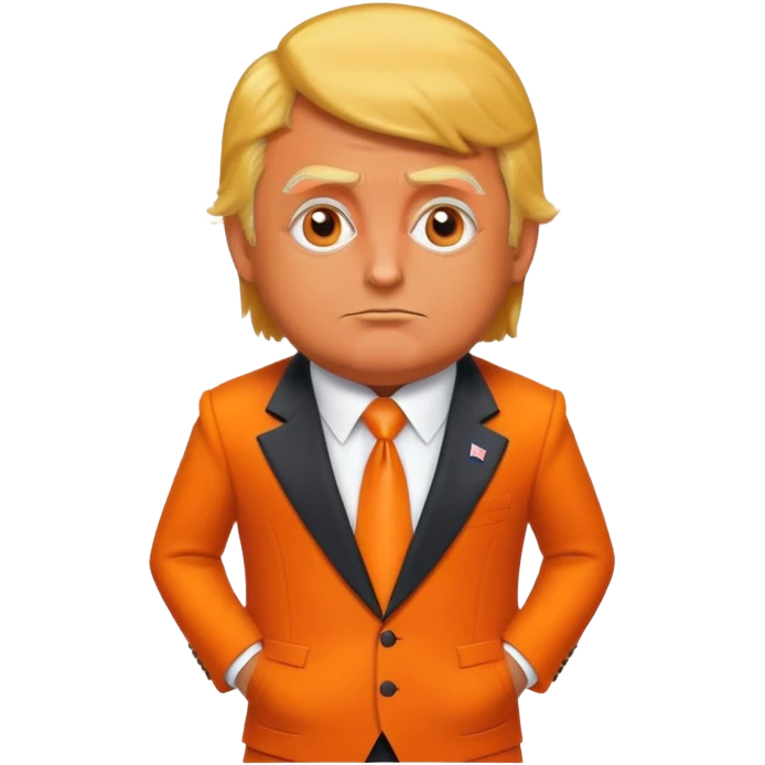 Oompa Loompa Trump emoji