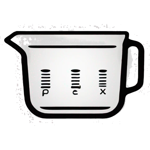 Pyrex measuring cup emoji