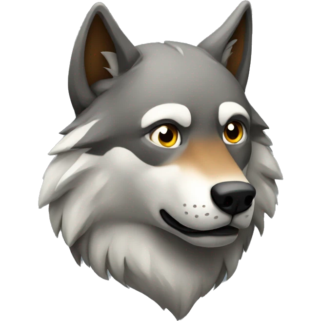 wolf emoji