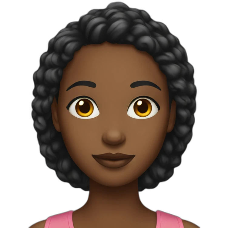 black girlfriend emoji