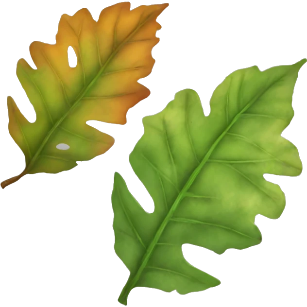 hoja de otoño emoji