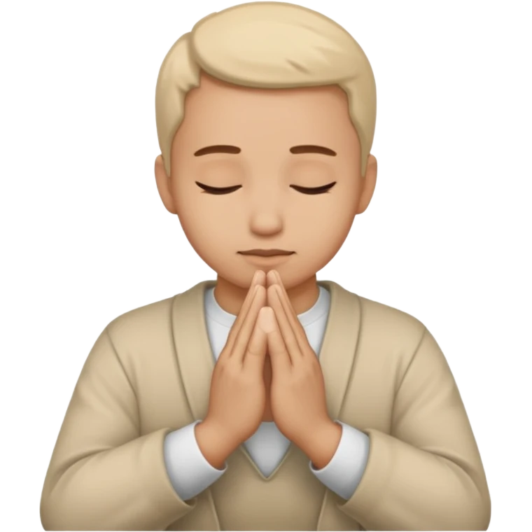  hands clasped prayer emoji