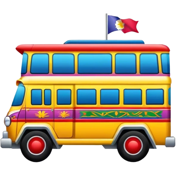philippine jeepney emoji