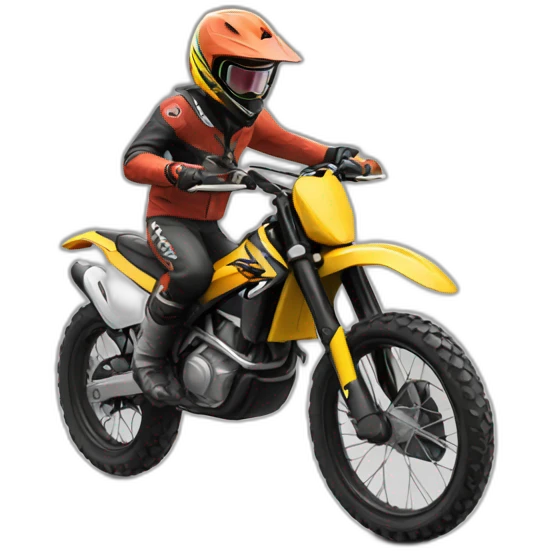 moto trials rider emoji
