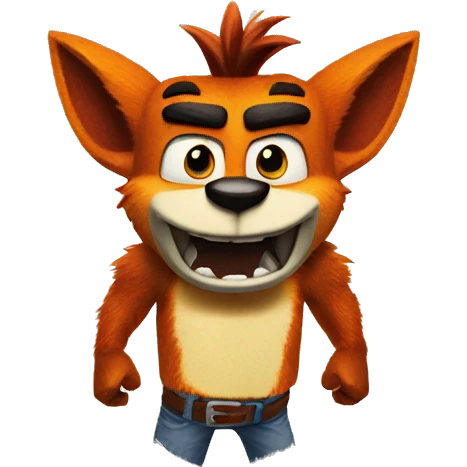crash bandicoot emoji