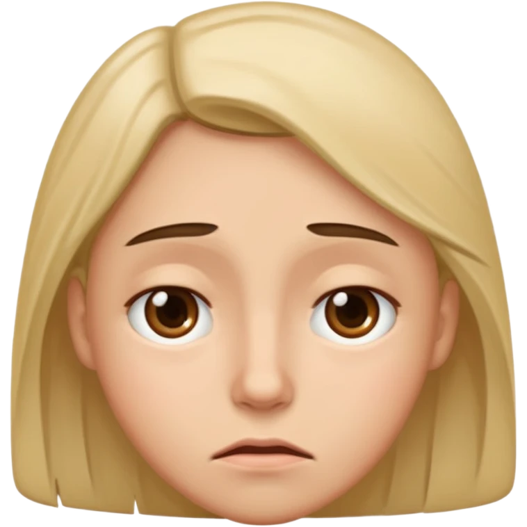 Person sitting tired emoji