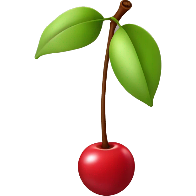 3D Cherry  emoji