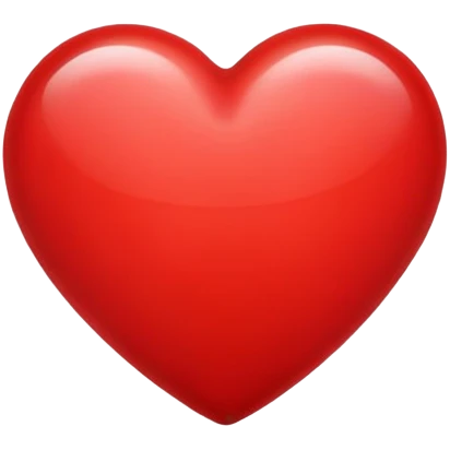 red heart emoji