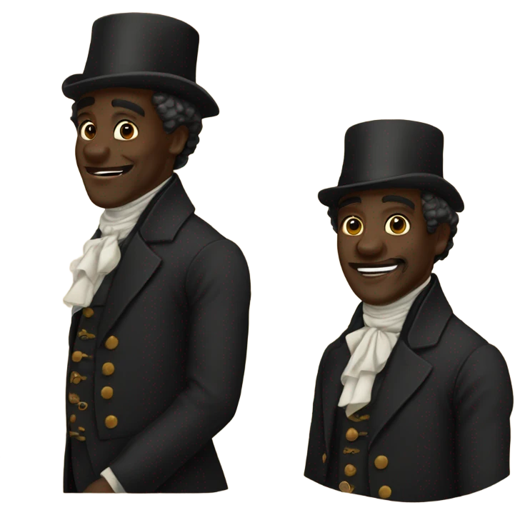 1800s black man emoji