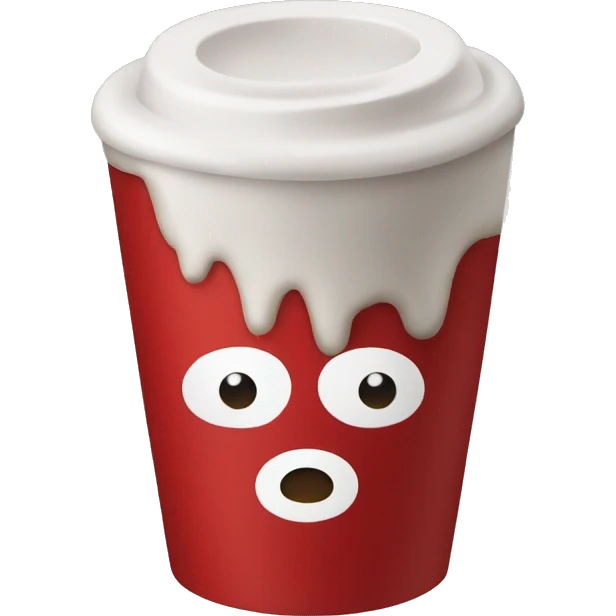 Red cup  emoji
