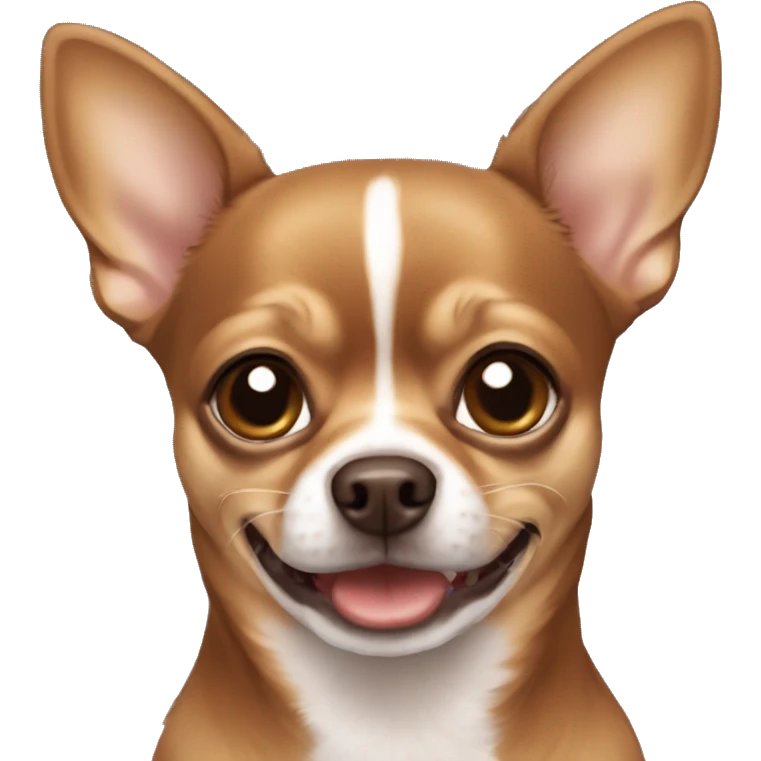 Brown chihuahua  emoji