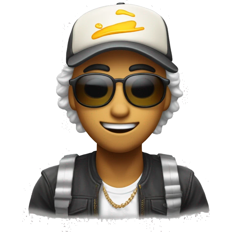 Creame un emojie persona con gorra dibujo w que se llame westcol emoji