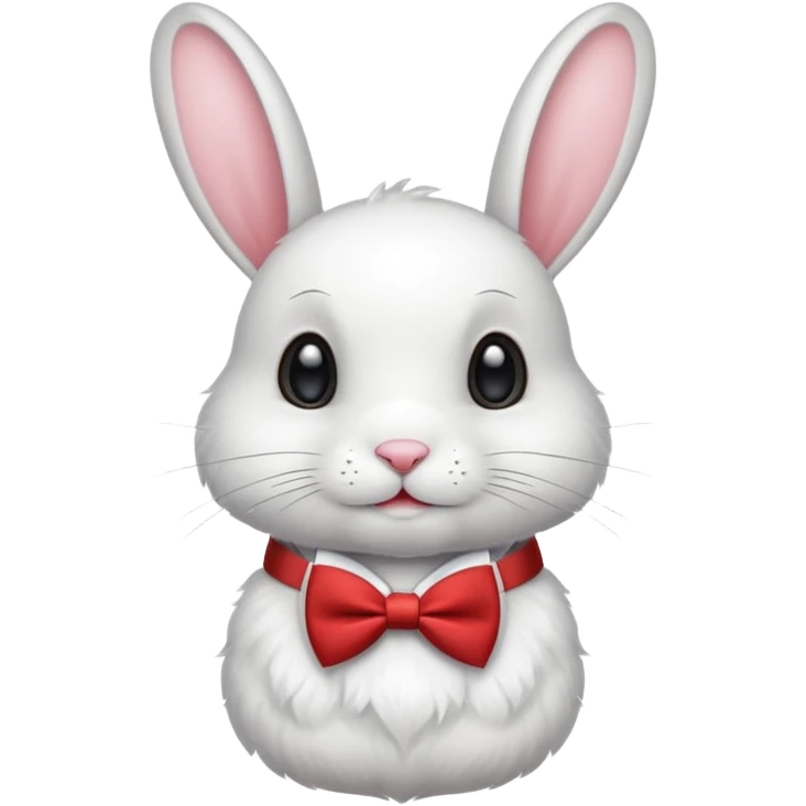 Coelho de laço emoji