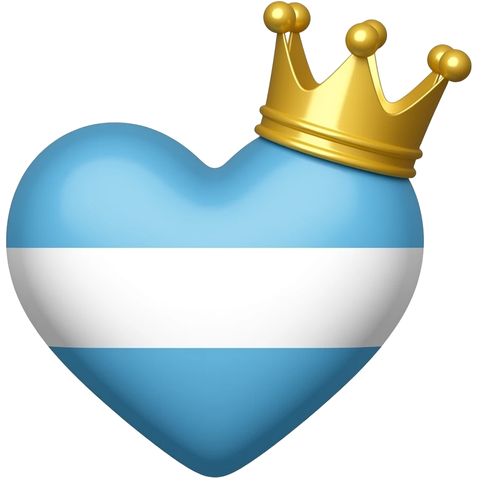 👑💙⚧️ emoji