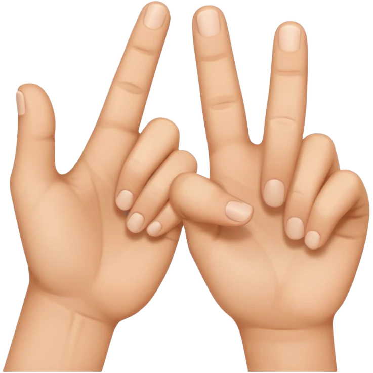 two hands making an L each using the index and thumb emoji