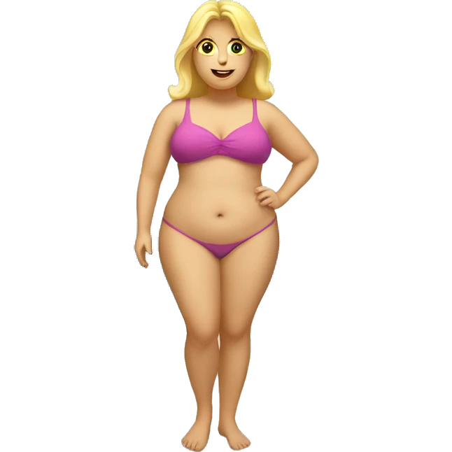 fat-blond-woman-beach-full-body emoji