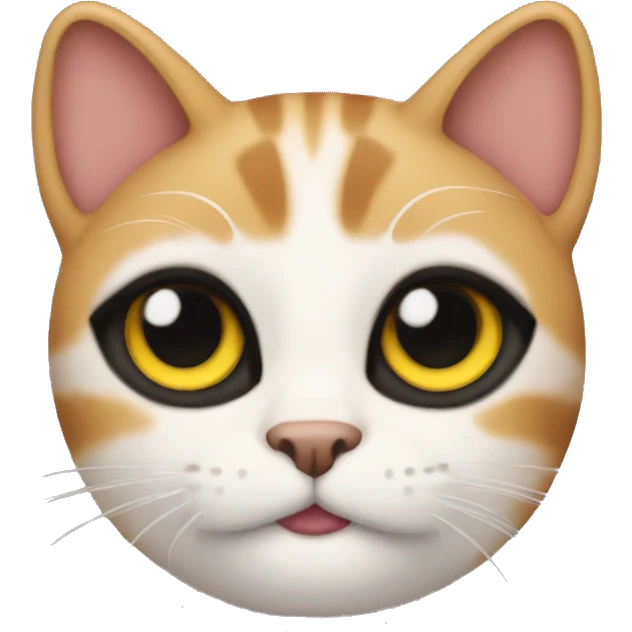 cat with eyebrows emoji