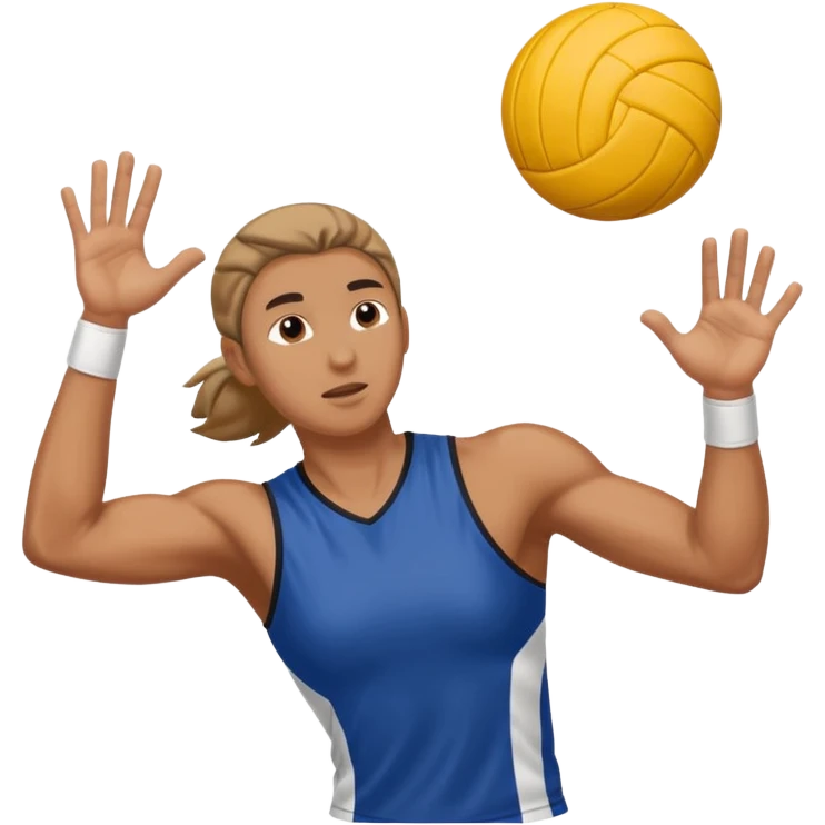 buatkan emoji yang mengandung unsur gym,volley,running emoji