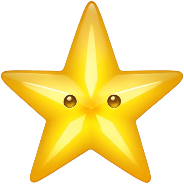 Yellow star emoji