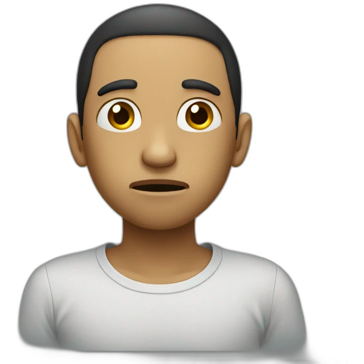 Triste emoji