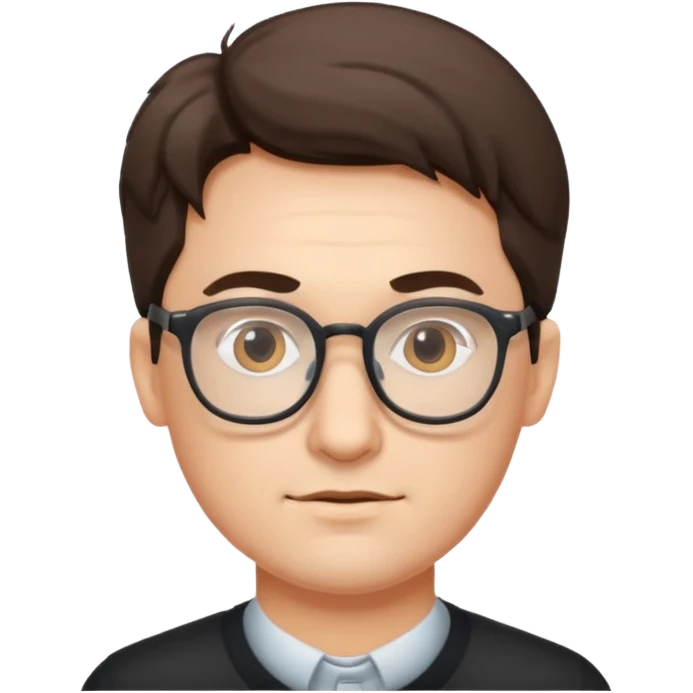 Парень в очках emoji