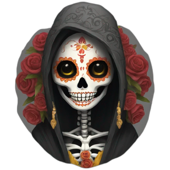 Santa muerte emoji