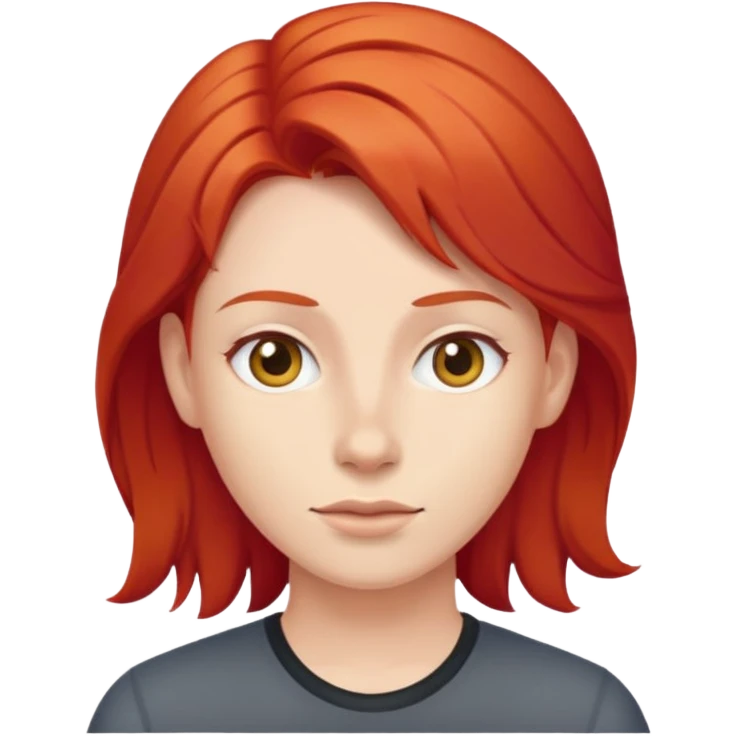 Anal sex red hair emoji
