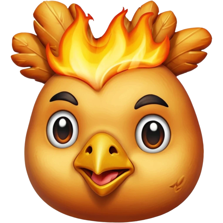 burned chicken emoji