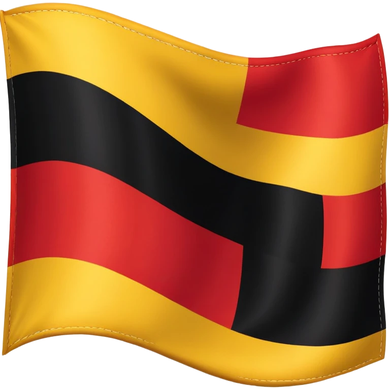 Belgian flag with black, yellow, and red vertical stripes emoji