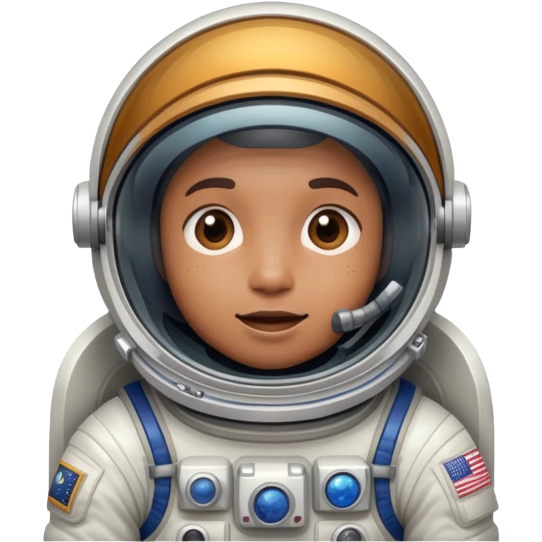 astronauta asombrado emoji