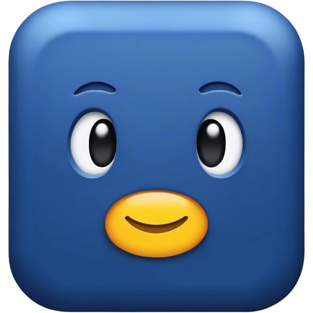 dark blue geotag emoji