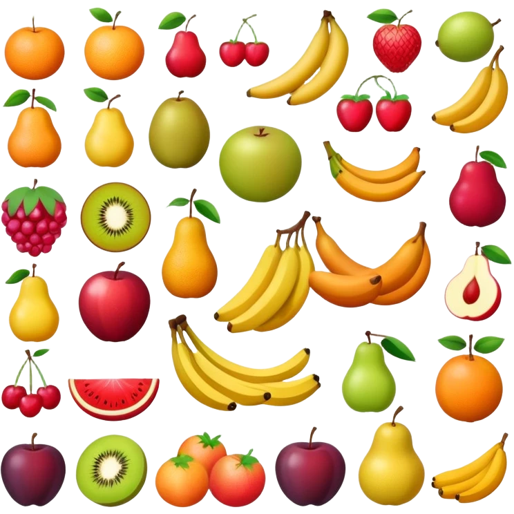 Fruits emoji