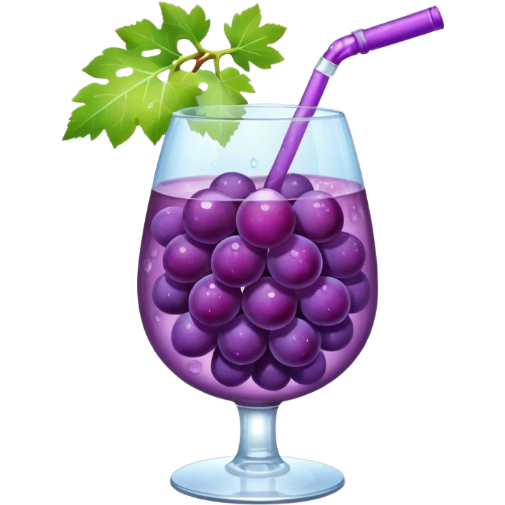Grapes Drink emoji
