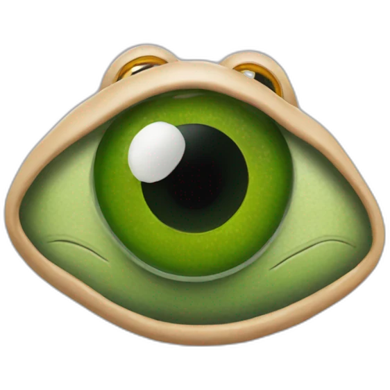 mr frog eye emoji
