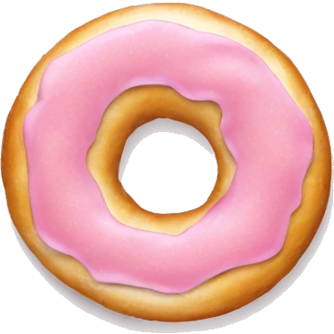 pastelp pink bagel emoji