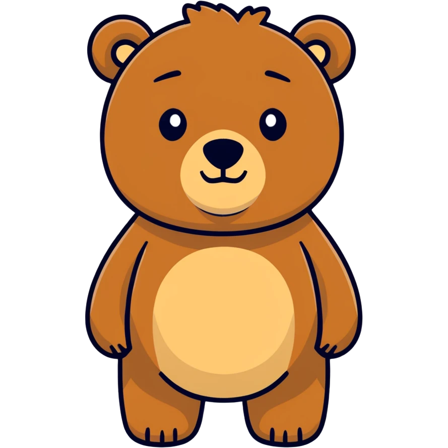Grizzly bear emoji