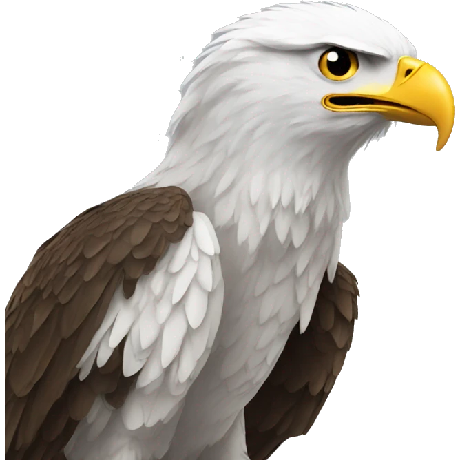 confused eagle emoji